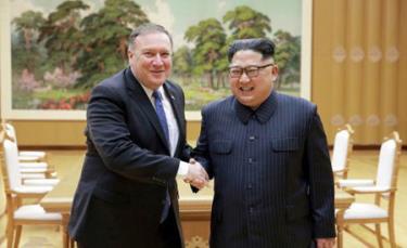 Đây là chuyến thăm Triều Tiên lần thứ 4 của ông Mike Pompeo.