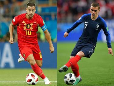 Hazard và Griezmann nằm trong danh sách 30 cầu thủ được đề cử cho danh hiệu Quả bóng Vàng 2018.