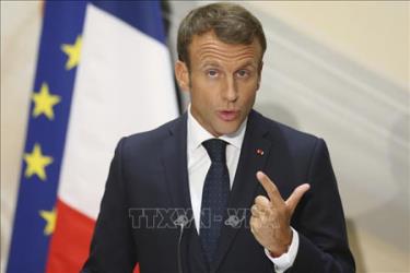 Tổng thống Pháp Emmanuel Macron.