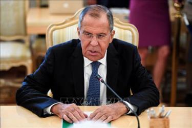 Ngoại trưởng Nga Sergei Lavrov.