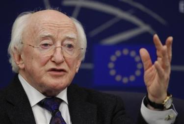 Tổng thống Ireland  đương nhiệm Michael D. Higgins.