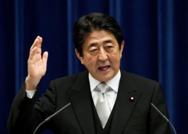 Thủ tướng Nhật Bản Shinzo Abe.