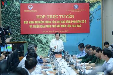 Toàn cảnh cuộc họp trực tiếp.