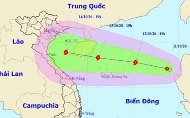 Áp thấp nhiệt đới xuất hiện trên Biển Đông.