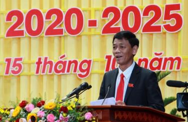 Đồng chí Lâm Văn Mẫn, đắc cử Bí thư Tỉnh ủy Sóc Trăng, nhiệm kỳ 2020-2025.