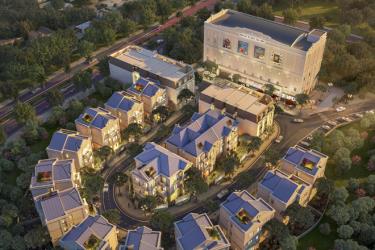 18 căn biệt thự Sapphire Villas được thiết kế theo lối kiến trúc tân cổ điển Pháp