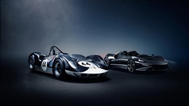 Hình ảnh hai siêu xe tốc độc cách nhau 60 năm (hình ảnh: cars.mclaren.com).