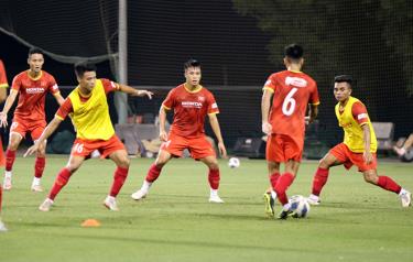 U23 Việt Nam nỗ lực tập luyện chuẩn bị cho vòng loại U23 châu Á 2022.