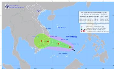 Ảnh: Trung tâm Dự báo Khí tượng Thủy văn Quốc gia.