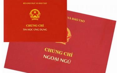 Bộ Nội vụ đã bãi bỏ yêu cầu chứng chỉ ngoại ngữ, tin học với công chức chuyên ngành hành chính và văn thư, thực hiện từ 1/8.