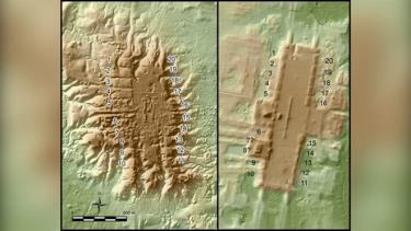 Công nghệ LIDAR đã phát hiện ra nhiều trung tâm nghi lễ bị chôn vùi của người cổ đại ở Nam Mexico (Ảnh: Takeshi Inomata).
