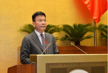 Bộ trưởng Bộ Tư pháp Lê Thành Long. Ảnh: Quốc dafabet khuyến mãi