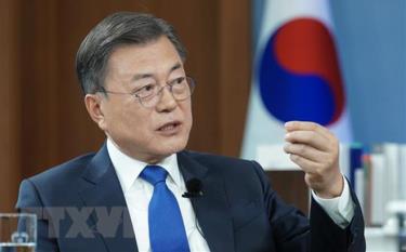 Cựu Tổng thống Hàn Quốc Moon Jae-in.