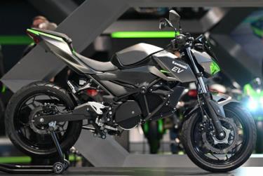 Kawasaki EV được trưng bày tại Intermot.