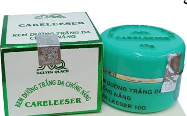 Thu hồi kem dưỡng trắng da chống nắng Careleeser không đạt chất lượng.