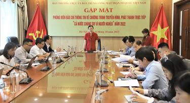 Đại diện các cơ quan báo chí tham dự gặp mặt