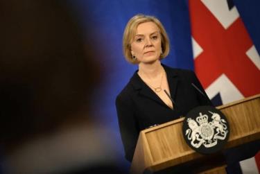 Thủ tướng Anh Liz Truss.