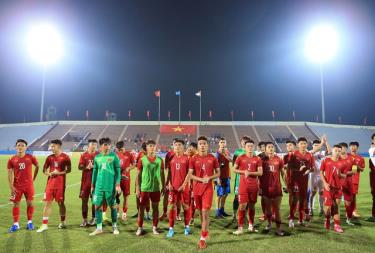 Đội tuyển U20 Việt Nam giành quyền tranh tài tại vòng chung kết Cúp Bóng đá U20 châu Á 2023.