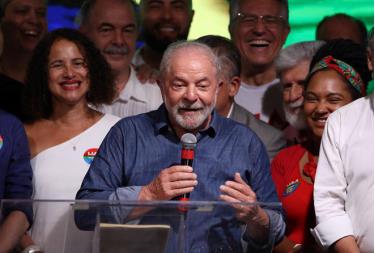 Ông Luiz Inácio Lula da Silva vừa đắc cử trở thành tổng thống tiếp theo của Brazil. Ảnh: Reuters