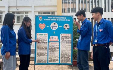 ĐVTN Trường THPT Chuyên Nguyễn Tất m88 ca cuoc truc tuyen trao đổi về tiêu chuẩn đánh giá danh hiệu học sinh 