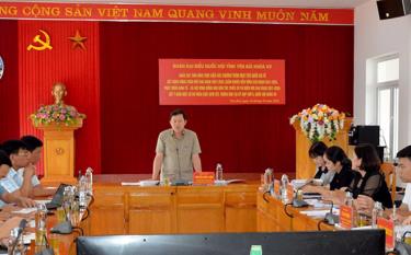 Quang cảnh buổi làm việc.