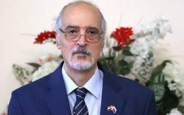 Đại sứ Syria tại Nga Bashar Jaafari.