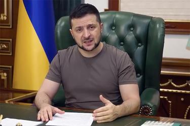 Ông Volodymyr Zelensky. Ảnh: Văn phòng tổng thống Ukraine.