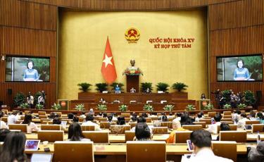 Quang cảnh phiên họp ngày 24/10/2024.