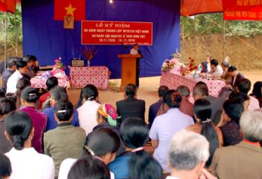 Ngày hội đại đoàn kết toàn dân tộc ở thôn Ngòi Vồ, xã Tân Hương, huyện Yên Bình là dịp để người dân ôn lại truyền thống của Mặt trận.