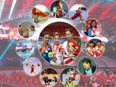 Các vận động viên của Việt Nam tại SEA Games 26.