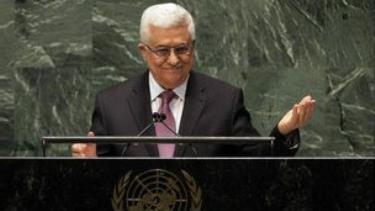 Tổng thống PalestineMahmoud Abbas tại LHQ.