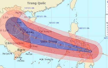 Haiyan là cơn bão mạnh nhất trong 10 năm trở lại đây.