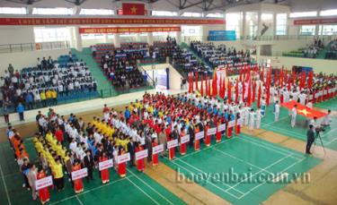 Trên 500 vận động viên tham gia Đại hội thể dục, thể thao ngành Giáo dục và Đào tạo.