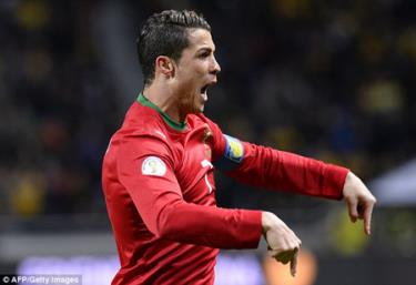 C.Ronaldo sẽ có thêm đôi chút hi vọng trong cuộc đua tới danh hiệu “Quả bóng vàng”
