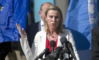 Đại diện cấp cao phụ trách chính sách an ninh và đối ngoại của Liên minh châu Âu (EU) Federica Mogherini.