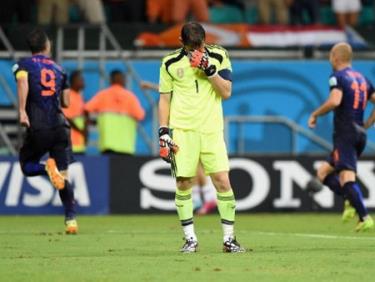 Iker Casillas đã trải qua kỳ Wolrd Cup thảm hại trên đất Brazil.