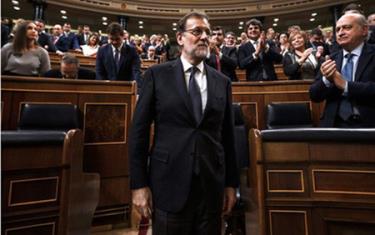 Ông Mariano Rajoy ngày 31/10 chính thức tuyên thệ nhậm chức Thủ tướng Tây Ban Nha.