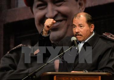 Tổng thống Nicaragua Daniel Ortega.