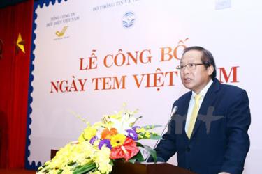 Bộ trưởng Trương Minh Tuấn cho hay, Ngày Tem Việt Nam ra đời sẽ góp phần khẳng định vai trò lịch sử của tem bưu chính.