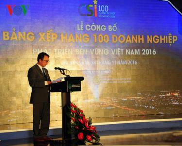 Ông Nguyễn Quang Vinh – Phó Tổng Thư ký Phòng Thương mại và Công nghiệp Việt Nam (VCCI)