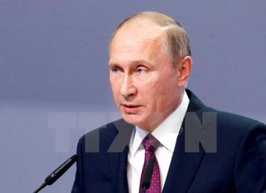 Tổng thống Nga Vladimir Putin.