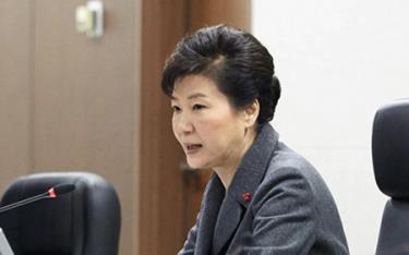 Tổng thống Hàn Quốc Park Geun-hye.
