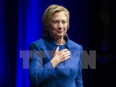 Bà Hillary Clinton phát biểu tại thủ đô Washington ngày 16/11 vừa qua.