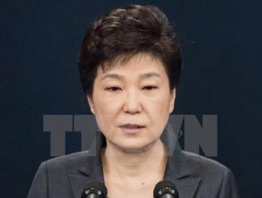 Tổng thống Hàn Quốc Park Geun Hye.