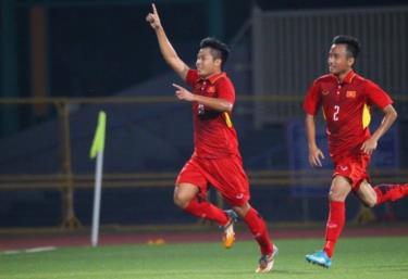 Đội tuyển U-19 VN giành thành tích toàn thắng tại vòng loại Giải U-19 châu Á 2018.