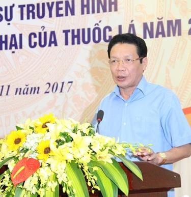 Thứ trưởng Hoàng Vĩnh Bảo phát động cuộc thi.