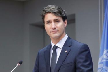 Thủ tướng Canada Justin Trudeau.