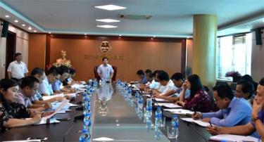 Lãnh đạo Cục Thuế triển khai nhiệm vụ thu ngân sách hai tháng cuối năm.
