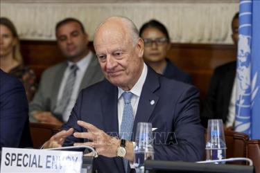 Đặc phái viên LHQ về Syria Staffan de Mistura.