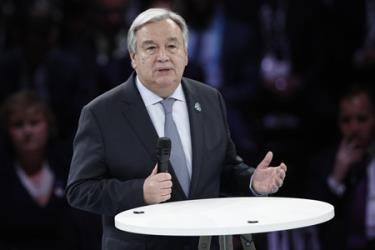 Tổng Thư ký LHQ Antonio Guterres.